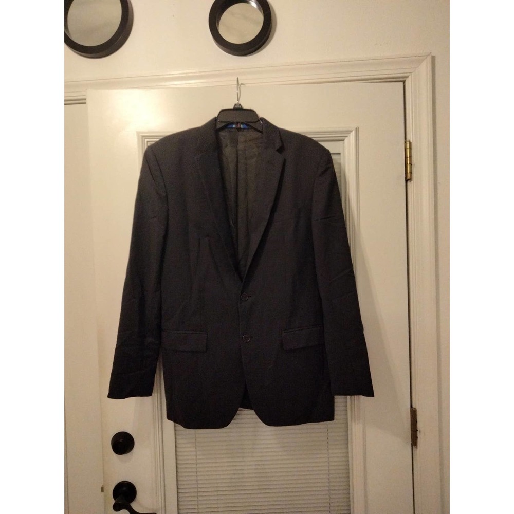 Zignone Egara Navy Blue Wool Blazer Men Size 42 R  Italian